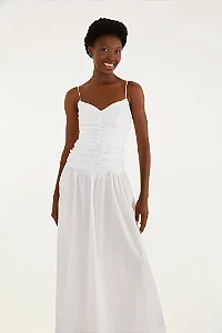 Vestido Franzido Frente FARM 350671