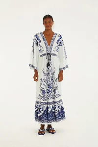 Vestido Midi Estampado Nina FARM 347015