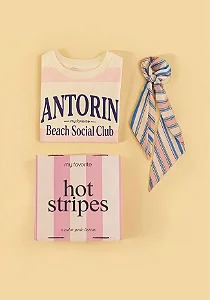 Kit T-Shirt Oversized E Lenço com Caixa MYFT 502KT000134