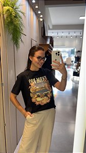 T-Shirt Media Moldura Conchas FARM 358737