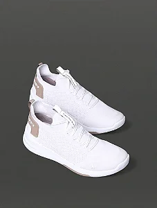 Tênis Feminino Air Knitting Calvin Klein Jeans Branco CF5PC43TE591_0900