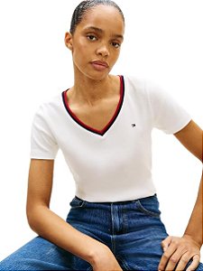 CAMISETA TSHIRT OFF TOMMY HILFIGER THWW0WW49425