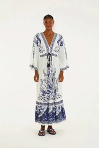 VESTIDO MIDI NINA ESTAMPADA FARM 347015