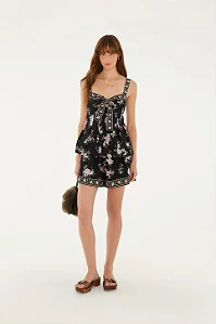 Short romance e estampada Farm 366404