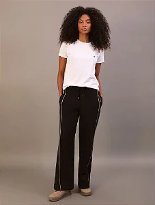 Camiseta fem bordado branca Calvin Klien ckjf135