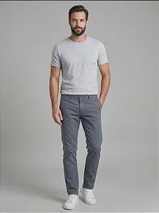 calca essencial slim grafite Ogochi 2510019