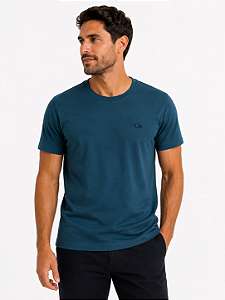 Camiseta básica mc azul petroleo Ogochi 6490001