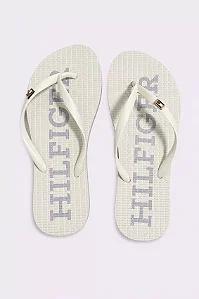 Chinelo fem Tommy Hilfiger bege ABFW0FW07901