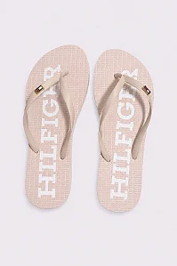 Chinelo fem Tommy Hilfiger rosa claro ABFW0FW07901