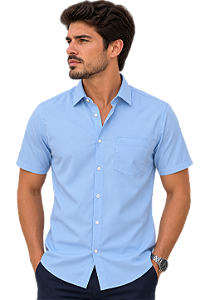 Camisa mc essencial trad tric azul Ogochi 001450021