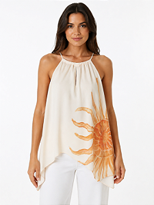 Blusa frente unica estampada MYFT 502BL010149