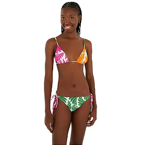 Biquini lacinho voo debanana estampada Farm Beach 346941