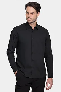 Camisa slim preta Aramis ML.02.0676
