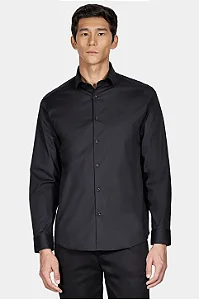 Camisa reg tricoline preta Aramis ML.020677