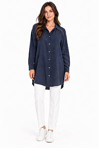 Camisa Biamar azul marinho 25212031