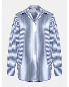 Camisa listrada azul Anselmi 047756