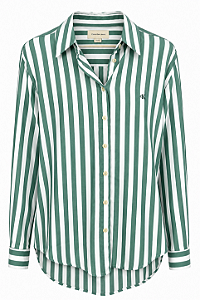 Camisa listra colorida verde Calvin Klein CKJF906