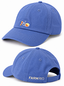 Boné Farm tropical aloha carioca azul 78332972R