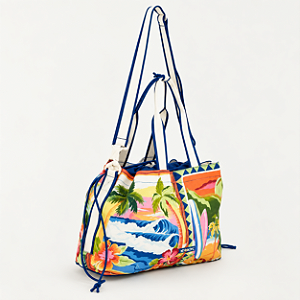 Totebag Farm carioca praia aloha carioca estampada 78332819