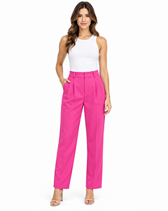 Calça cintura alta rosa MYFT 502CF002886