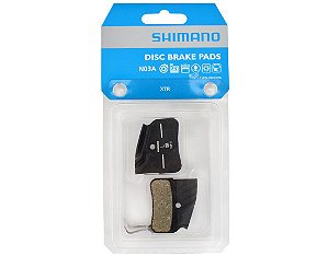 Pastilha de Freio Shimano N03A Resina Sintética Ice Tech - Novo XTR 4 Pistões