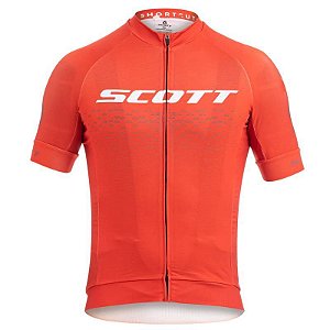 Camisa Ciclismo Scott RC Pro Red/White