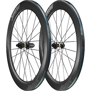 Roda Estrada Mavic Cosmic SL 65 Carbon Disc Center Lock Tubeless