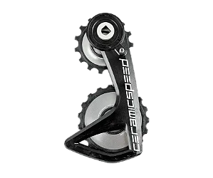 Cage e Polia CeramicSpeed OSPW RS Alpha v2 Team Logo Silver SRAM RED D1 | RED E1 | FORCE D1