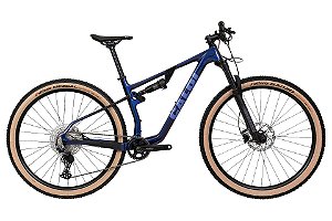 Bike Caloi Elite Carbon FS Sport MY26 Azul Magenta