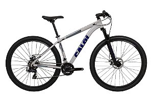 Caloi 29 Sport MTB 29 Shimano 21v Suspensão 100mm | Cinza