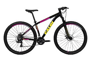 Caloi 29 Sport MTB 29 Shimano 21v Suspensão 100mm | Preta