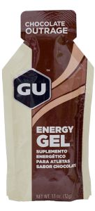 GU Energy Gel - Sabor Chocolate Belga - Caixa c/ 24 Sachês