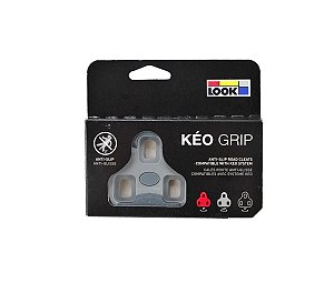 Taco Pedal Look Keo Grip Cinza