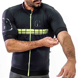 Camisa Ciclismo AHAU Racing Neon - Masculina