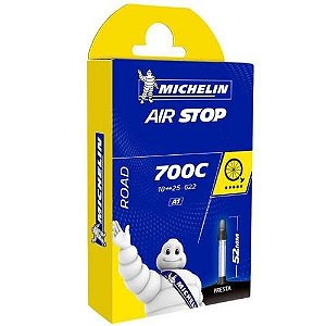 Câmara de Ar Speed Michelin Air Stop 700x18/25 Presta 52mm