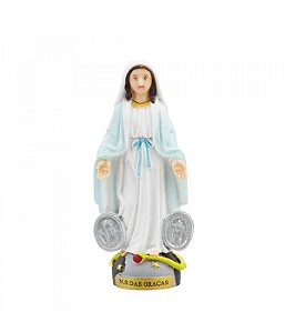 Imagem mini Nossa Senhora das Graças c/ medalha