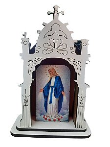 Oratório MDF Nossa Senhora das Graças