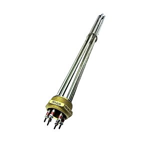 Resistência Rosca 2'' U3  8,2X600MM 6000W 220/380V