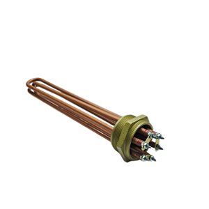 Resistência  Rosca 2" U3 8,2X300MM 9000W 220/380V Cobre
