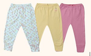 KIT COM 3 CALCAS REVERSIVEL SUEDINE ESTILINHO FLORESCER REF 502044