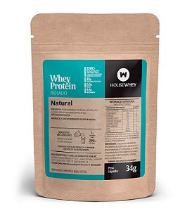 SACHÊ WHEY PROTEIN ISOLADO NATURAL - 34g