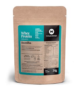 WHEY PROTEIN ISOLADO - BAUNILHA - caixa com 15 sachês de 34g