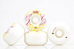 Rodas Faith Skateboards  Red Hands