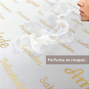 PAPEL DE GAVETA PERFUMADO - BLEND PERFUME FRANCÊS - Caixa com 5 folhas