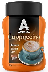 Cappuccino América Clássico - Pote de 200g