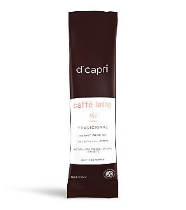 Café Latte - Sticks DiCapri - 100 sachês de 10g