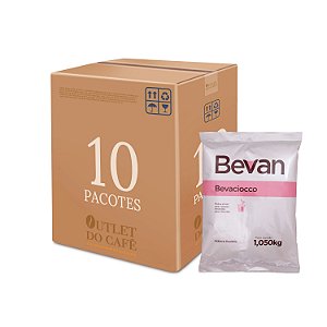 Chocolate Bevaciocco - Bevan - 1kg - Caixa c/ 10 unid.