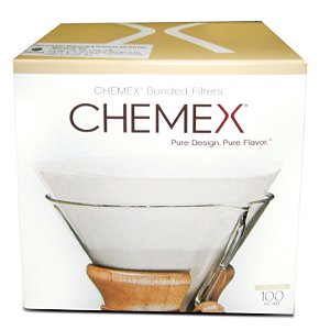 Filtro de papel Chemex Circular 100 unidades - para 6-8 xícaras