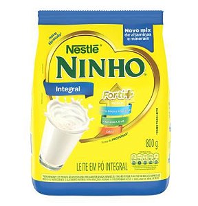 Leite em Pó Integral Ninho Sachê - Nestlé - 800g