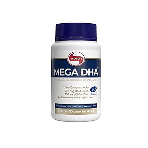 Mega DHA Omega-3 - 60 cápsulas de 1000mg